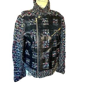 NWT Coohem Yaonetomi Japanese Tweed Jacket Sz 38